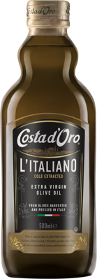 Costa Oro 100% Italian EVO Oil 500ml x 12