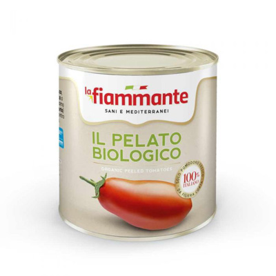La Fiammante Org. Plum Peeled Tomatoes 2.5kg x 6