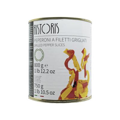 Ristoris Grilled Sliced Peppers-tin 800gx6