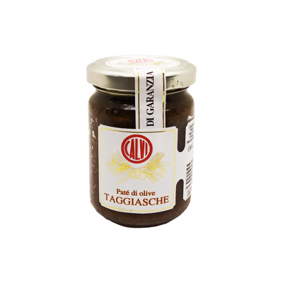 Calvi Taggiasca Black Olive Pate' Jar 130g x 12