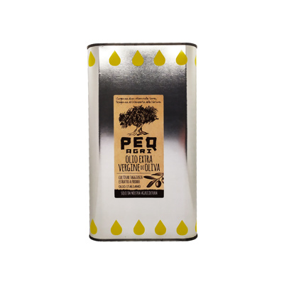 Peq Agri Extra Virgin Olive Oil Tin 3l