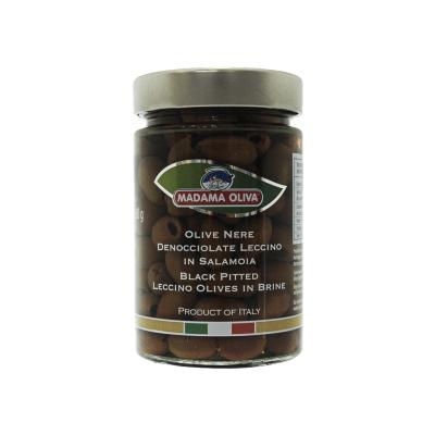 Madama O. Black Leccino Olives w/Seasoning 300gx12