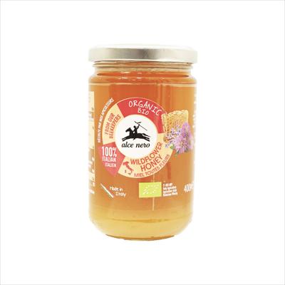 Alce Nero Org. Italian Wildflower Honey 400g