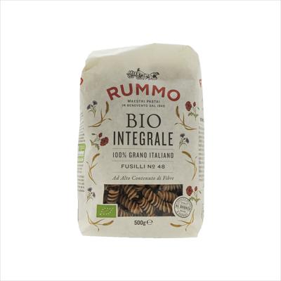 Rummo Organic Whole Wheat Fusilli 500g x 16