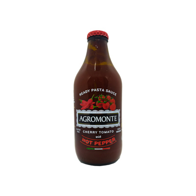 Agromonte Cherry Tomato Sauce Chilli  330g x 12