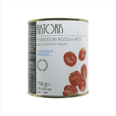Ristoris Fresh Halves Tomatoes -tin 750g x 6