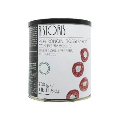 Ristoris Chilli Peppers Stuffed w/Ricotta-tin 780g