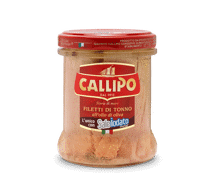 Callipo Tuna Fillets in Olive Oil Jar 170g x 12