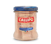 Callipo Tuna Fillets in Sea Water Jar 170g x 12 