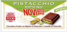 Novi Pistacchio Filled Chocolate Bar 105g x 20