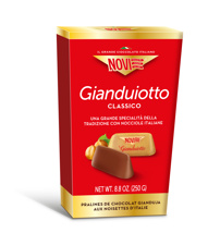 Novi Gianduiotto Classic Choc. Pral. Box 250g x 9